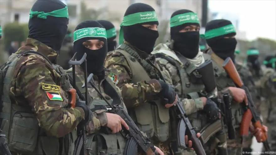 Combatientes del Movimiento de Resistencia Islámica de Palestina (HAMAS). (foto: Reuters)