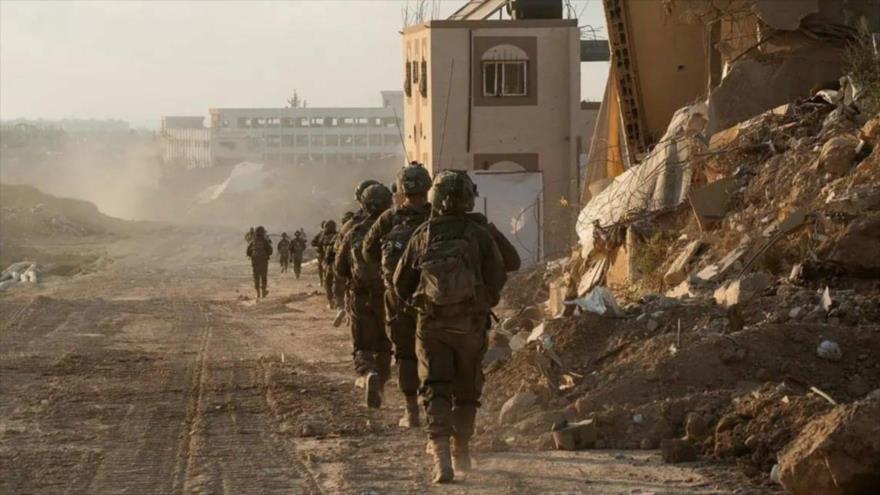 Militares israelíes en la Franja de Gaza. (Foto: AFP)