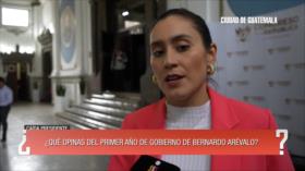 Gobierno de Guatemala cae en picada ante la opinion piblica en tan solo nueve meses | ¿Qué opinas?