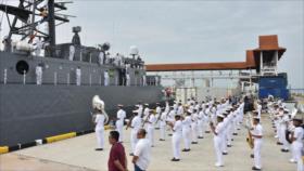 Llegada histórica de flota naval iraní al puerto de Malasia