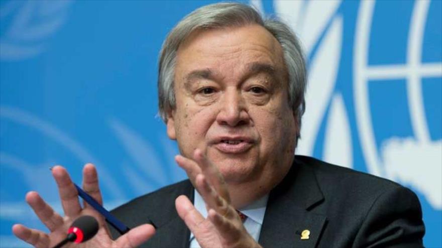 El secretario general de la ONU, Antonio Guterres.