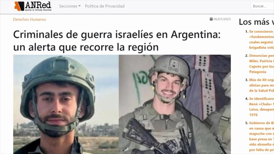 Confirman presencia militar israelí en Patagonia