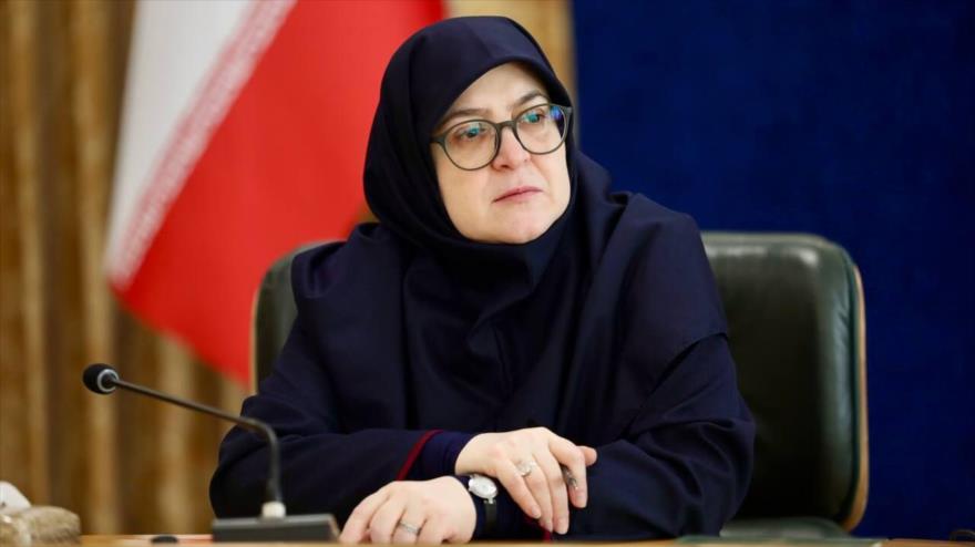 Fatemeh Mohajerani, portavoz del Gobierno de Irán.