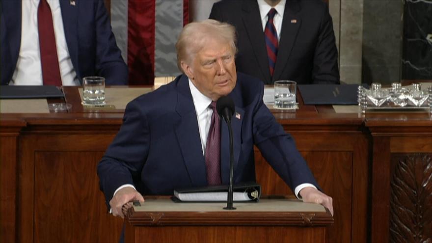 Discurso de Trump ante el Congreso provoca rechazos en el mundo