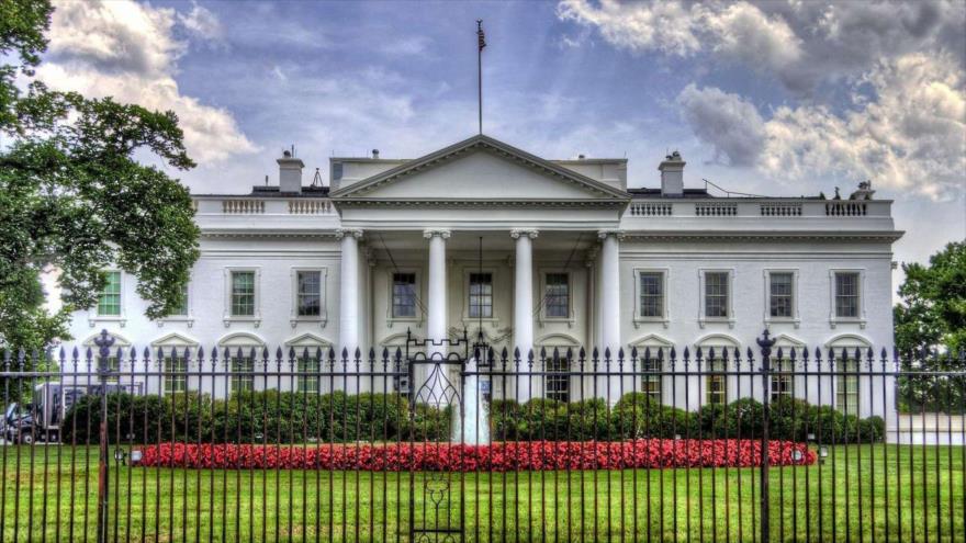 El edificio de la Casa Blanca, Washington, Estados Unidos.