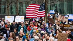 Activistas en Boston rechazan políticas migratorias de Trump