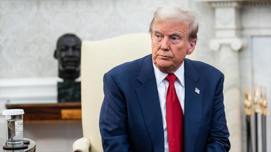 El presidente de EE.UU., Donald Trump, en la Oficina Oval de la Casa Blanca en Washington, D.C., 13 de noviembre de 2024.