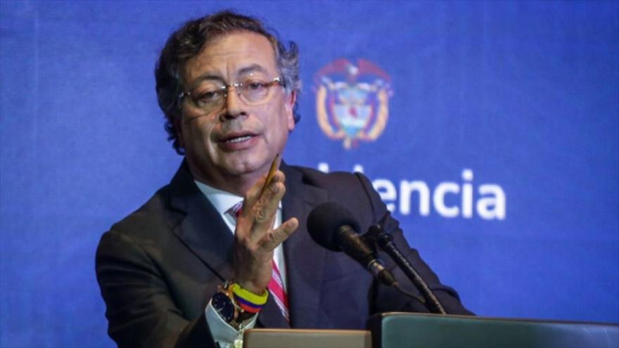 El presidente de Colombia, Gustavo Petro. 