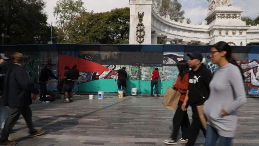 Murales mexicanos para defender a Palestina | Minidocu