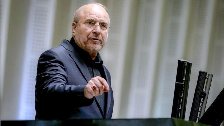 El jefe del Parlamento iraní, Mohamad Baqer Qalibaf.
