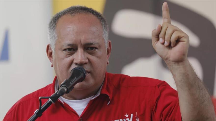 El ministro de Relaciones Interiores venezolano, Diosdado Cabello