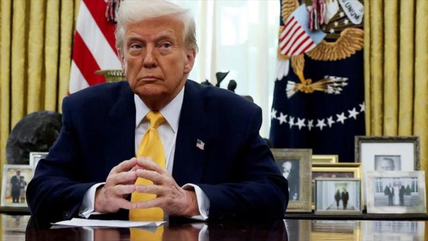 El presidente de EEUU, Donald Trump, en la Oficina Oval de la Casa Blanca. (Foto: Reuters)