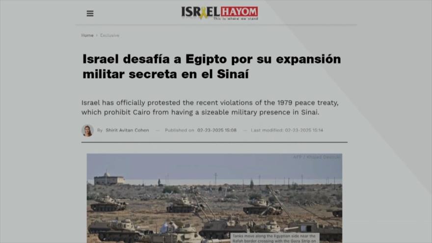 Egipto, una amenaza seria para Israel | Palestine Declassified