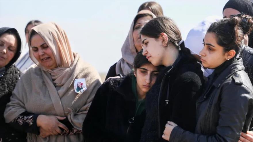 Se han celebrado funerales por algunos de los cientos de muertos de la minoría comunidad alauita en Siria, marzo de 2025. (Foto: Reuters)