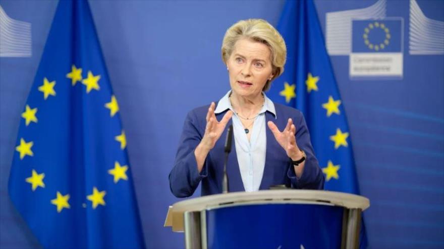 La presidenta de la Comisión Europea, Ursula von der Leyen.