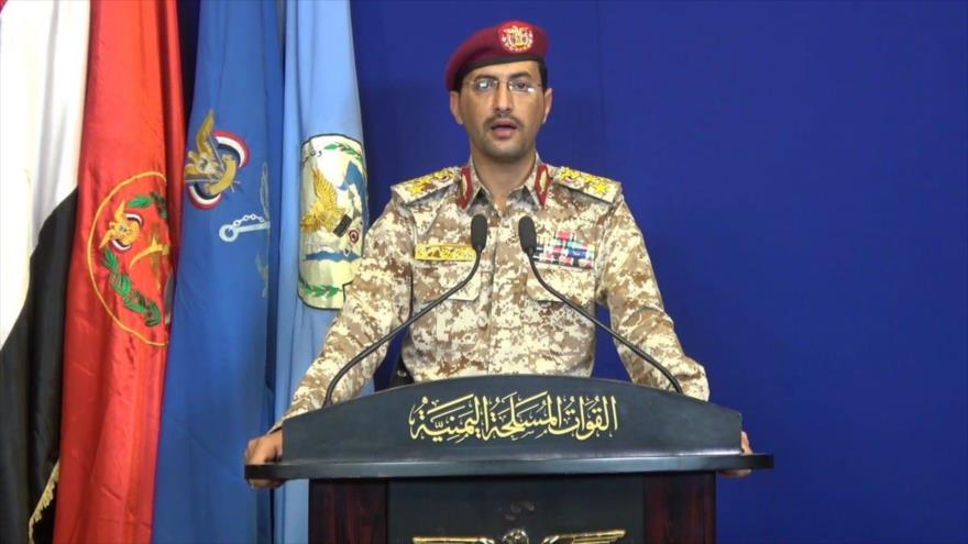 El portavoz de las Fuerzas Armadas de Yemen, el teniente general Yahya Sari.