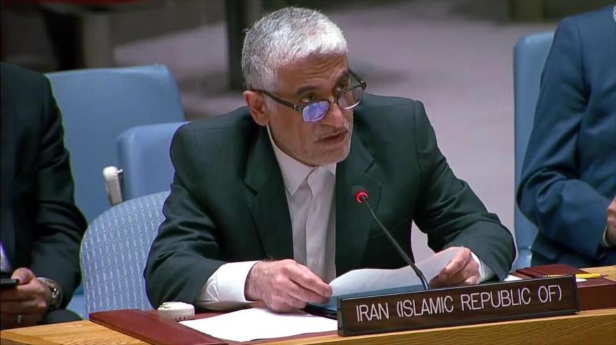 El representante permanente de Irán ante la Organización de las Naciones Unidas (ONU), Amir Said Iravani.