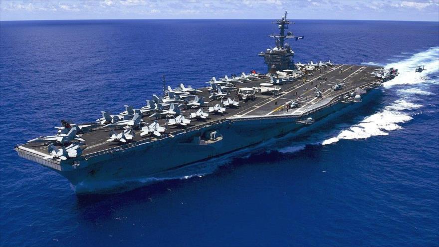 El portaviones USS Carl Vinson.