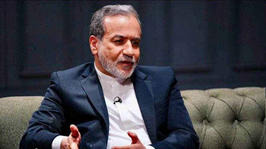 El ministro de Asuntos Exteriores de Irán , Seyed Abás Araqchi.