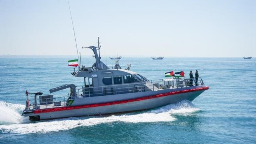 Más de 3000 barcos de la Armada iraní realizan desfile en apoyo a Gaza