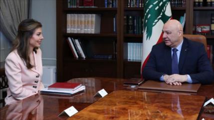 Líbano pide presión de EEUU para detener ataques israelíes 