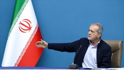 Pezeshkian: Si EEUU amenaza a Irán cada día, ¿cómo podemos negociar?	