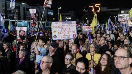 “¡Vergüenza!”: Exigen fin de guerra israelí desde Tel Aviv y Washington