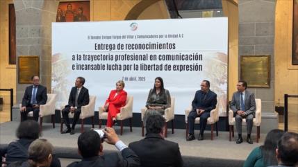 Senado de México reconoce la labor del corresponsal de HispanTV 