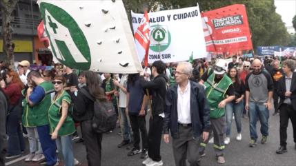 La CGT apoya reclamos de jubilados y paro nacional en Argentina