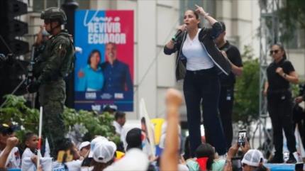 Morales: Luisa González fue víctima de “fraude electoral” en Ecuador