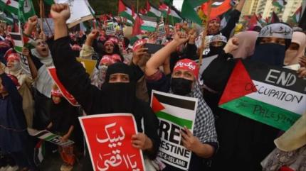 Pakistán reafirma su postura antisionista y su apoyo a Palestina