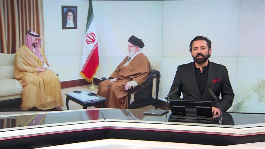 Líder de Irán destaca la importancia de lazos bilaterales Teherán-Riad - Noticiero 21:30