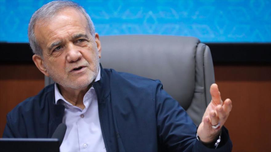 Presidente de Irán, Masud Pezeshkian.
