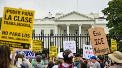 Analista destaca repudio en EEUU por abusos constitucionales de Trump