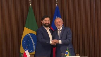 Presidentes de Brasil y Chile se reúnen en Brasilia