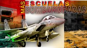 El sionismo vuelve a bombardear escuelas en Gaza | Detrás de la Razón