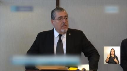 Presidente de Guatemala critica arresto de su viceministro