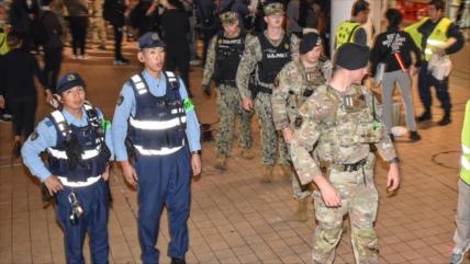 Japoneses protestan contra agresiones sexuales de soldados de EEUU