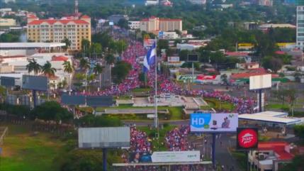 Nicaragüenses apoyan gestión de copresidentes y apuestan por la paz