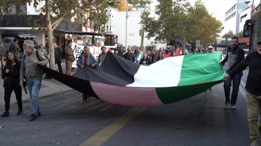 Chile demanda justicia para Palestina y el fin del genocidio en Gaza | HISPANTV