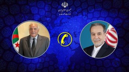 Irán destaca fortalecimiento de cooperación con Argelia