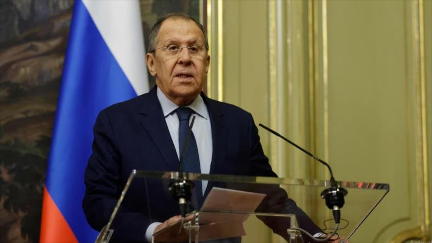 El canciller ruso, Serguéi Lavrov.
