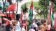 En fotos: Protesta en Brasil por Palestina en Día de Trabajadores