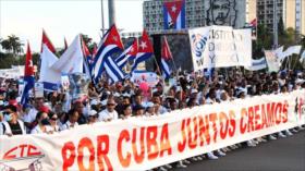 Cubanos salen a las calles para exigir el fin del embargo de EEUU