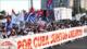 Cubanos salen a las calles para exigir el fin del embargo de EEUU