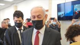 Escoltas de Netanyahu usan mascarillas para evitar procesos en su contra