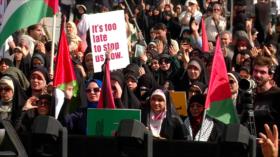 “Grito por Palestina”: Miles de iraníes condenan crímenes israelíes