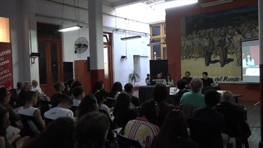 Realizan foro antifascista y antisionista en Argentina
