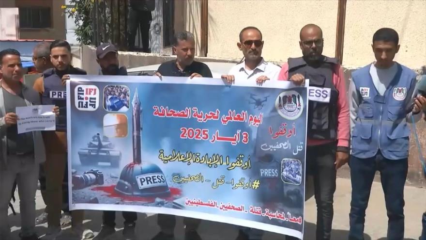 En Palestina se conmemora el Día de la Libertad de Prensa 