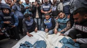 Irán: Israel asesina a periodistas por documentar sufrimiento en Gaza